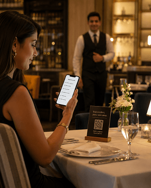 digital menu